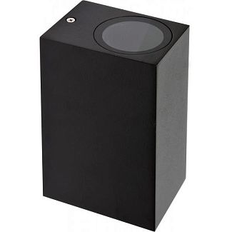 Фонарь сетевой 2-LED 35 Вт GU10 68х150х92 мм настенный квадратный YATO
