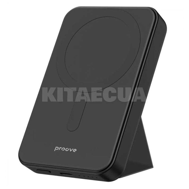 Повербанк Qi Hyperion 10000mAh 20W чорний PROOVE (557760001)