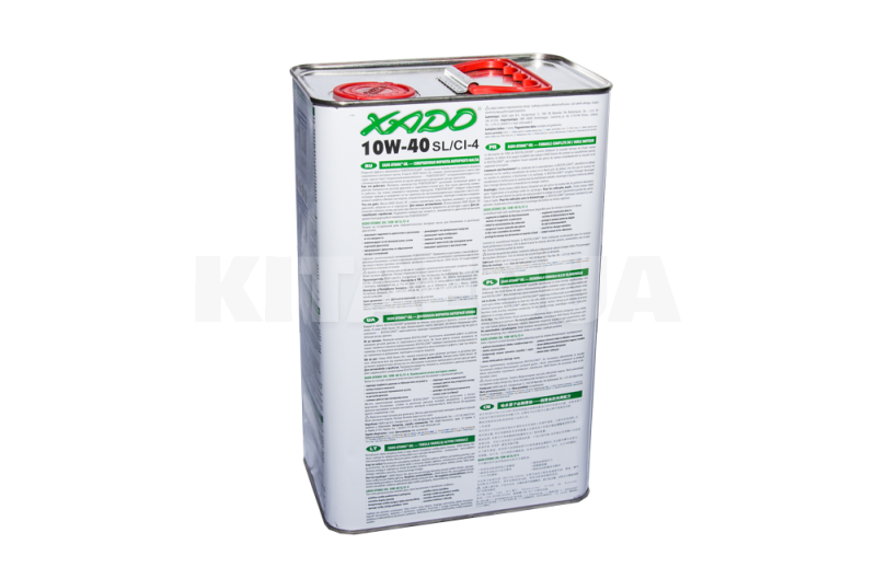 Масло моторне напівсинтетичне 4л 10W-40 Atomic Oil SL/CI-4 XADO (XA 20209-XADO) - 3