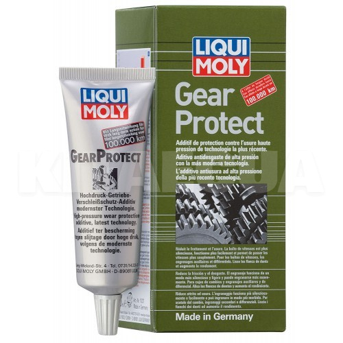 Противоизносная присадка в МКПП/Раздатки/Дифференциалы 80мл GearProtect LIQUI MOLY (1007)