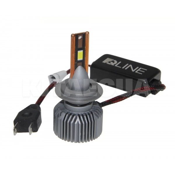 LED лампа для авто Ultra +200% H7 55W 12V 6000K (комплект) QLine (00-00020570) - 3