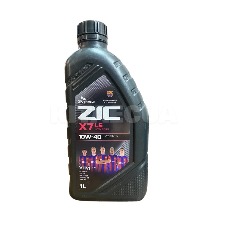 Масло моторне синтетичне 1л 10W-40 X7 LS ZIC (132620)