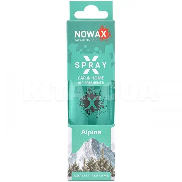 Ароматизатор "альпы" 50мл X Spray Alpine NOWAX (NX07597)