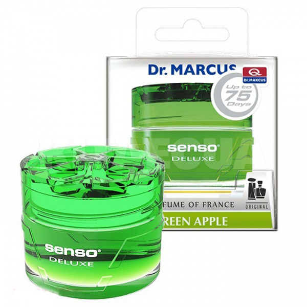 Ароматизатор "зелене яблуко" 50мл Senso Delux Green Apple Dr.MARCUS (SD-Green-Apple)