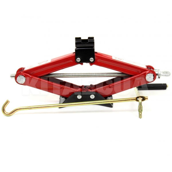 Домкрат механический ромбовидный 1.5т (104мм-385мм) с металлической подушкой CARLIFE (SJ225-CARLIFE) - 2