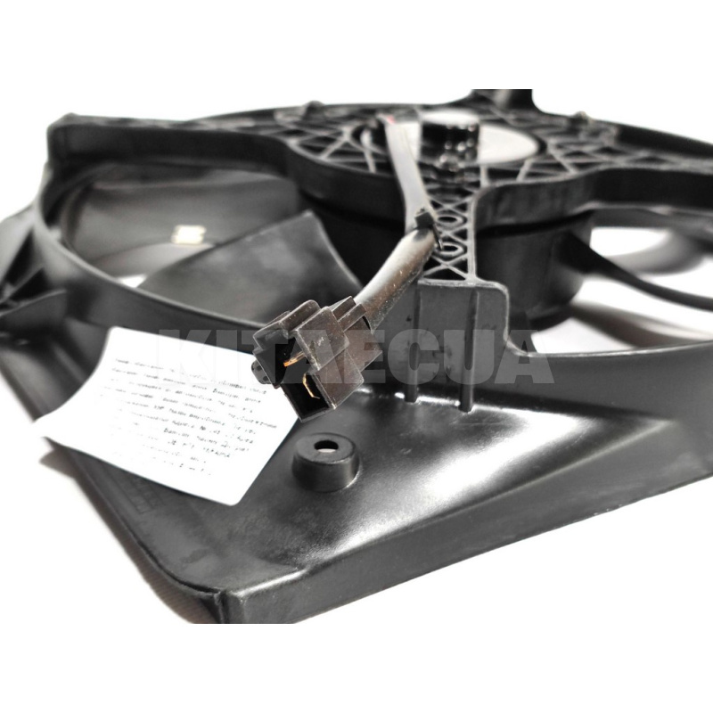 Вентилятор охолодження радіатора у зборі (3 кріплення) правий KLM Autoparts на Geely CK (1602192180) - 3