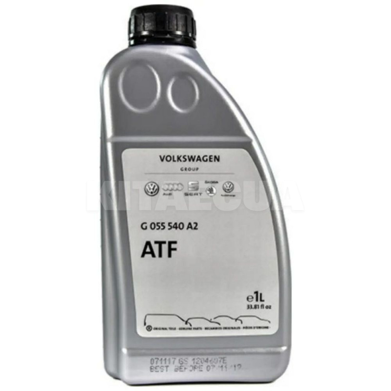 Масло трансмиссионное 1л ATF 8-ст КПП VAG (G055540A2)