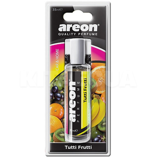 Ароматизатор "туттті фрутті" 35мл Parfume SPREY Tutti Frutti з платівкою AREON (APC09)