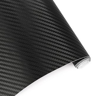 Пленка (декоративная) для кузова 1,52 x 3m, черная carbon KING