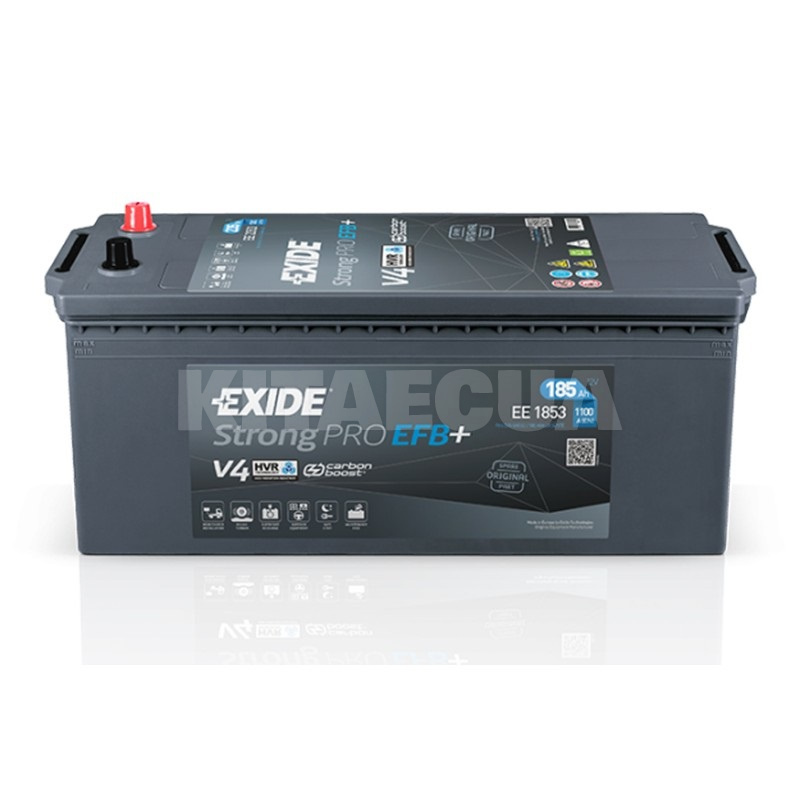 Аккумулятор автомобильный StrongPRO EFB+ 185Ач 1100А "+" слева EXIDE (EE1853)