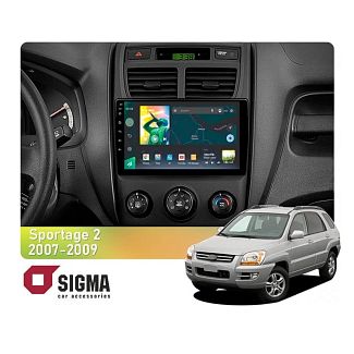 Штатная магнитола X9232 2+32 Gb 9" Kia Sportage 2 2007-2009 SIGMA4car