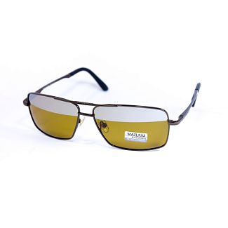 Поляризационные солнцезащитные очки коричневые Shust