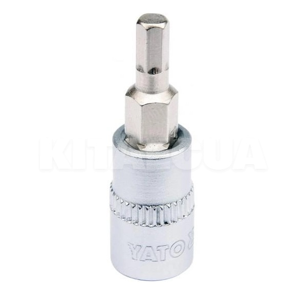 Головка торцевая с насадкой 4 мм 1/4“ 37 мм YATO (YT-04371)