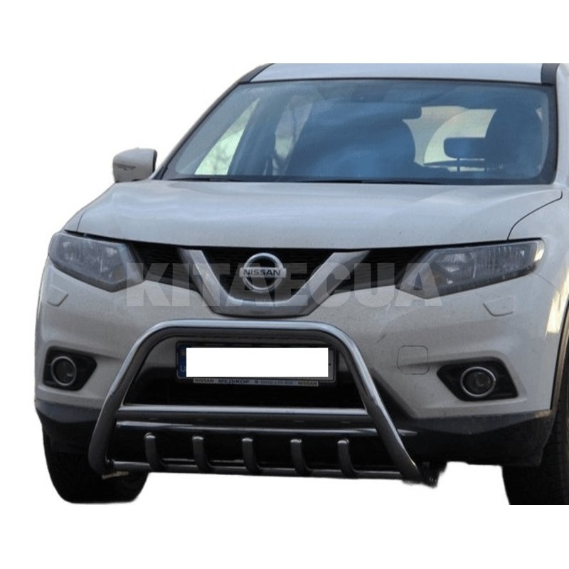 Кенгурятник WT003 Nissan X-trail T32 2014-2021 нержавеющая сталь CAN (dug547898) - 2
