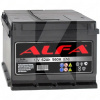 Аккумулятор автомобильный 62Ач 560А "+" справа ALFA (ALFA-6СТ-62-АЗ-Ca/Ca)