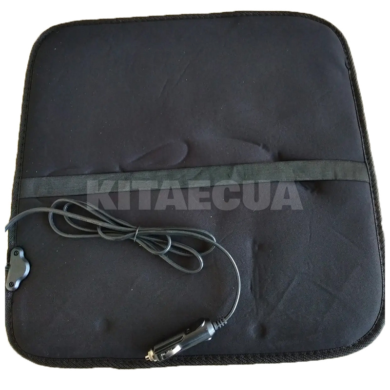 Накидка на сиденье с подогревом черная 43 х 43 см 60 Вт 12 В 140404 BK (на 1 сидение) LAVITA (107480) - 3