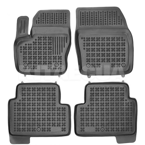 Гумові килимки в салон Ford Kuga II (2012-2019) (4шт) 200618 REZAW-PLAST (27380)