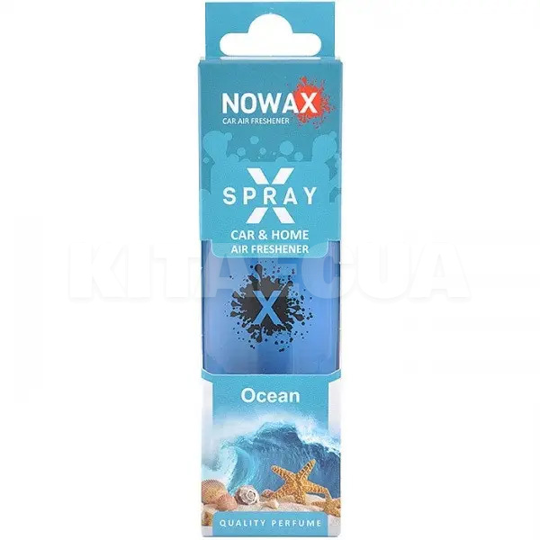 Ароматизатор "океан" 50мл X Spray Ocean NOWAX (NX07599)