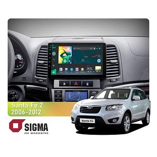 Штатна магнітола X9232 2+32 Gb 9" Hyundai Santa Fe 2 2006-2012 SIGMA4car