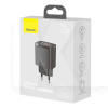 Зарядний пристрій Compact Quick Charger Black U+C 20W EU BASEUS (CCXJ-B01)