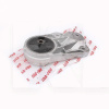 Подушка двигателя задняя 1.3L INA-FOR на Chery KIMO (S12-1001710)