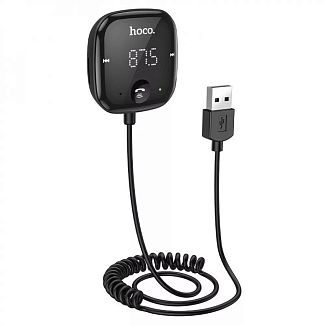 Автомобильное зарядное устройство FM Launcher E65 HOCO