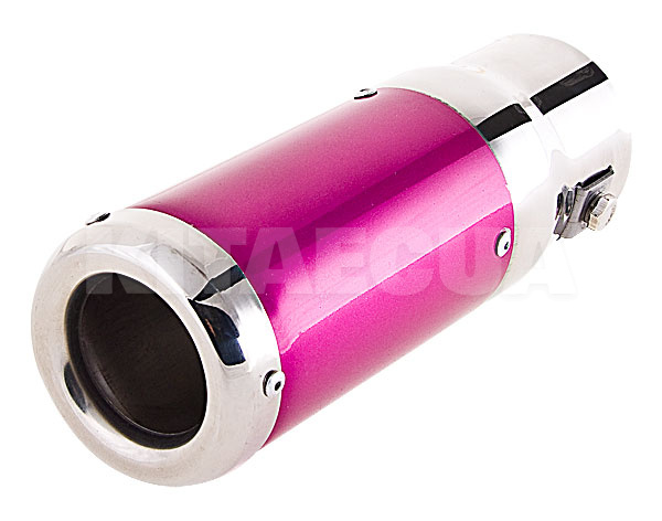 Насадка на глушитель до D51 мм розовая VITOL (НГ-0608) - 4