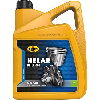Масло моторное синтетическое 5л 0W-20 Helar FE LL-04 KROON OIL