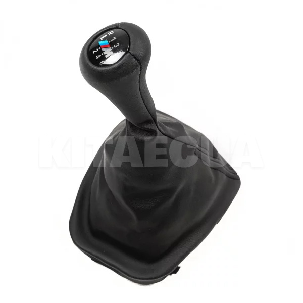 Ручка КПП черная кожзам для BMW 3 E36 1990-2000г + чехол КПП Pryn Auto (bm0201-6)