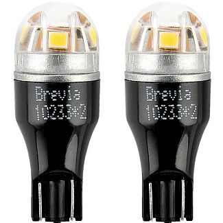 LED лампа для авто S-Power W2.1x9.5d 6000K (комплект) BREVIA
