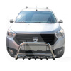 Кенгурятник WT003 Dacia Dokker 2013-2022 нержавеющая сталь CAN (dug75482)