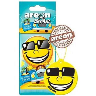 Ароматизатор сухой листик "летняя мечта" Smile Dry Summer Dream AREON