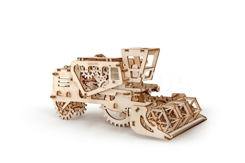 Механический пазл 3D "Комбайн" UGEARS (70010) - 2