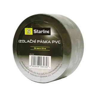 Изолента серая 33 м х 50 мм STARLINE