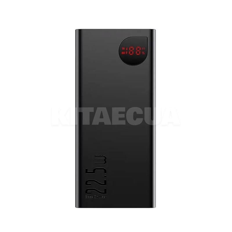 Повербанк Adaman Digital Display 40000mAh 22.5W чорний BASEUS (PPAD020101)