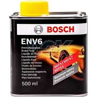 Гальмівна рідина 0.5л DOT5.1 ENV6 Bosch