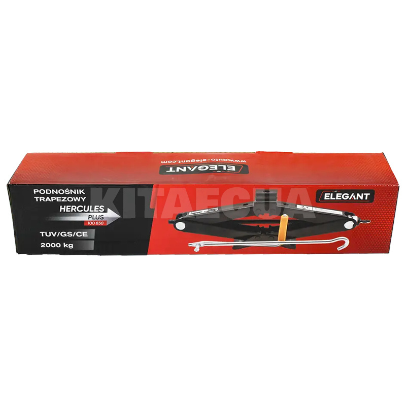 Домкрат механический ромбовидный до 2т (98мм-442мм) EL 100 830 ELEGANT (101379-ELEGANT) - 2
