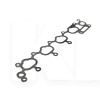 Прокладка впускного колектора (метал) KLM Autoparts на TIGGO 2.0-2.4 (SMD333080)