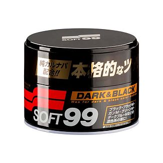 Твердий віск 300 г для темних автомобілів Dark & Black Wax SOFT99