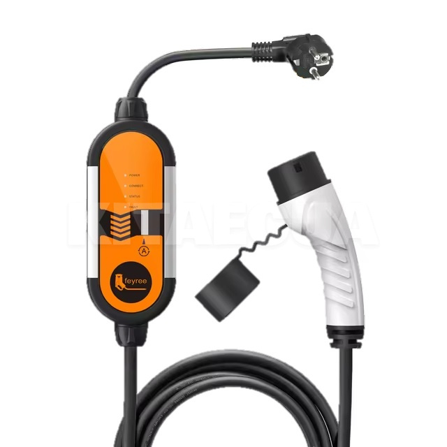 Зарядка для электромобиля Type 2 3.7 кВт 16А 1-фаза Leaping Fox FEYREE (FY3.5-16-1PH-TP2-L7-)