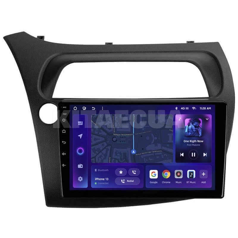 Штатна магнітола MOSS M2 4+32 Gb 9" Honda Civic Hatchback (Left hand drive) 2006-2012 AMS (49087)