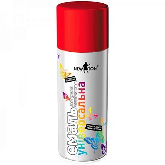 Фарба універсальна 400мл червоний NEW TON