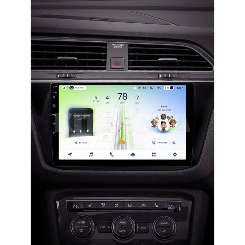 Штатная магнитола CC4L 6+64 Gb 10" Volkswagen Tiguan 2 Mk 2016-2022 (B) Teyes (71494) - 2