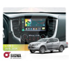 Штатная магнитола X9232 2+32 Gb 9" Mitsubishi L200 5 2015-2019 Автоматический кондиционер SIGMA4car (33659)