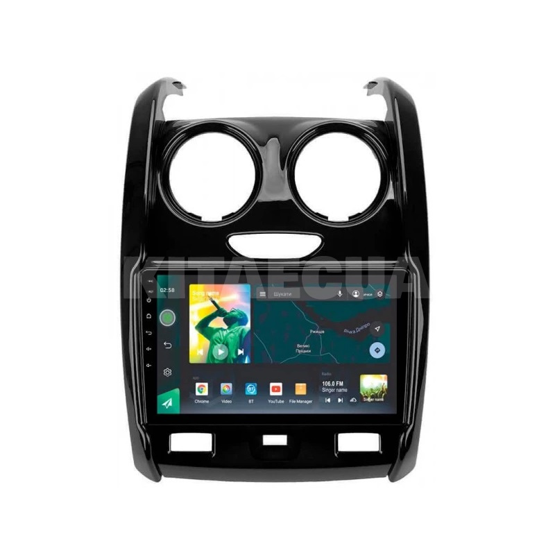 Штатна магнітола X9232 2+32 Gb 9" Renault Duster 2020-2023 (F2)(L1) SIGMA4car (33744) - 2