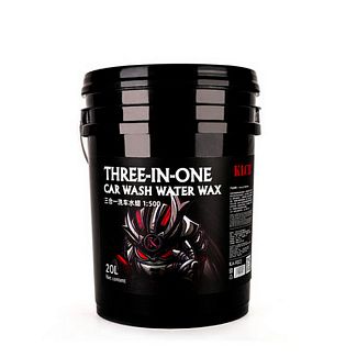 Автошампунь Three-In-One Car Wash 20л концентрат с воском 3в1 для первой фазы KLCB