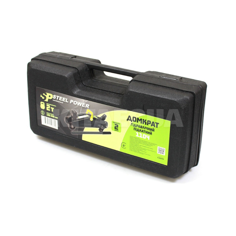 Домкрат гидравлический подкатной до 2т (135-335мм) STEEL POWER (SPR 1104) - 2