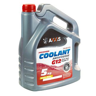 Антифриз красный 5кг G12 Сoolant AXXIS