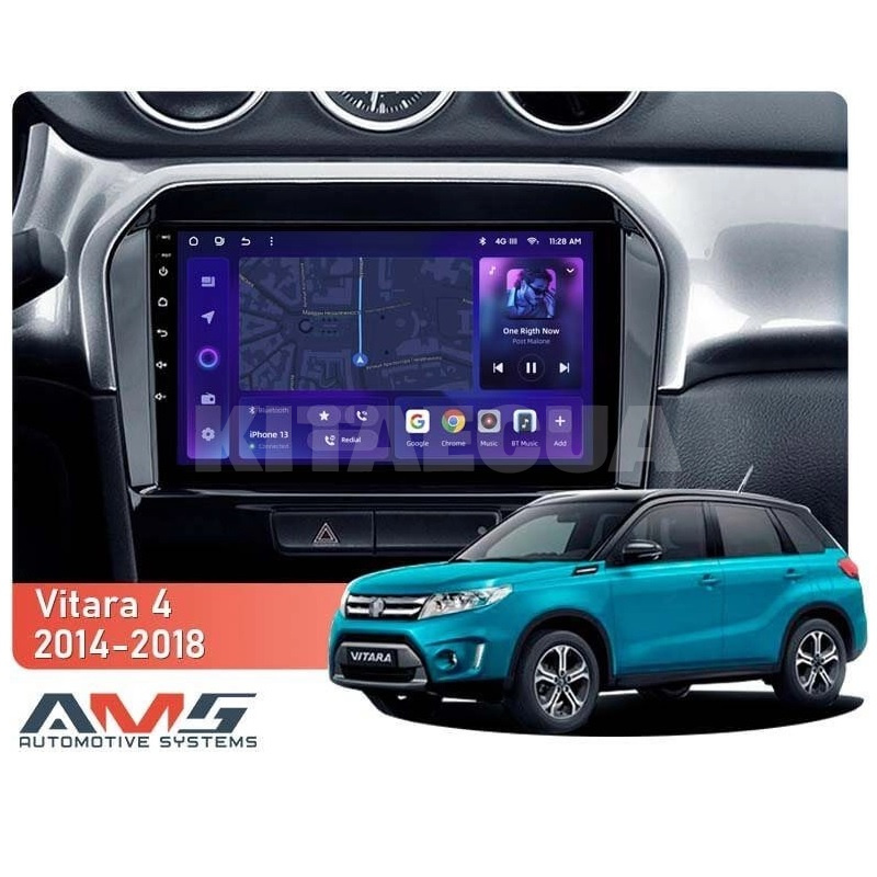 Штатна магнітола MOSS M3 4+32 ГБ 9" Suzuki Vitara 4 2014-2018 AMS (50677) - 2