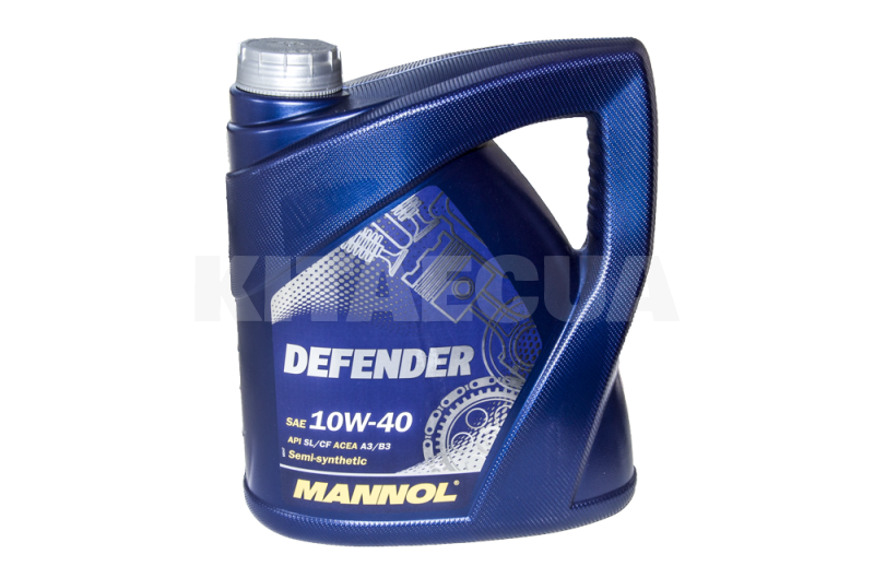 Масло моторне Напівсинтетичне 4л 10W-40 Defender Mannol (MN7507-4) - 3